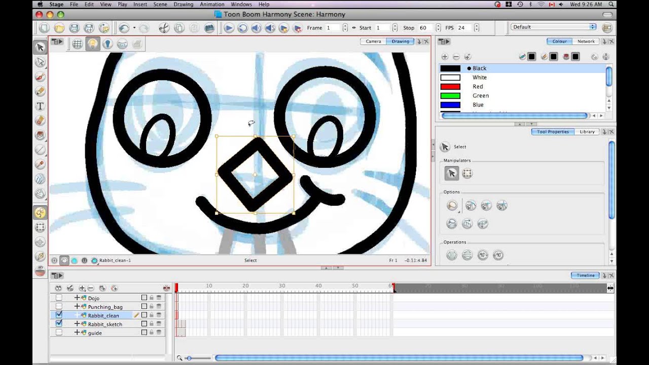 19.Harmony Tutorials: Reshaping Using Contour Editor in Harmony