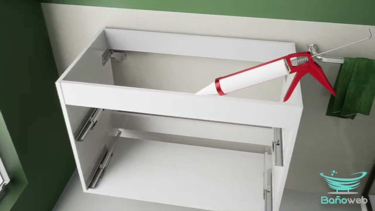 Cómo montar un mueble de baño suspendido
