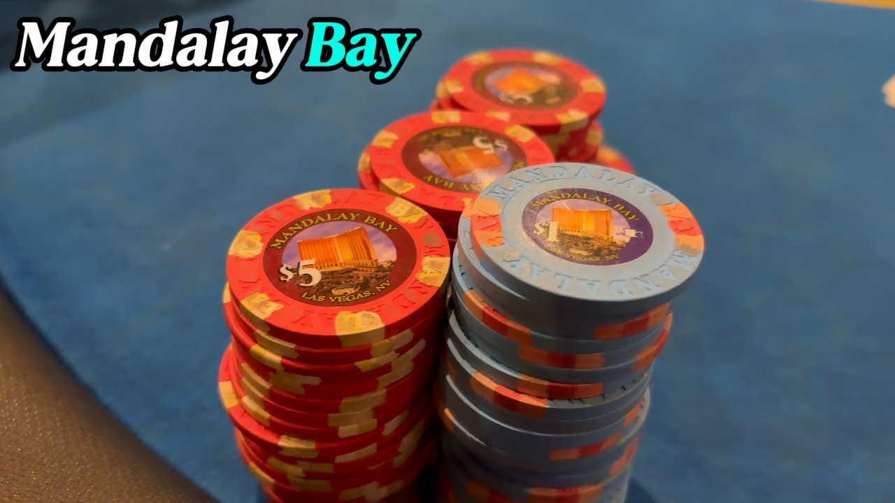 Играю в $1/2 в казино Mandalay Bay в ЛАС-ВЕГАСЕ!!