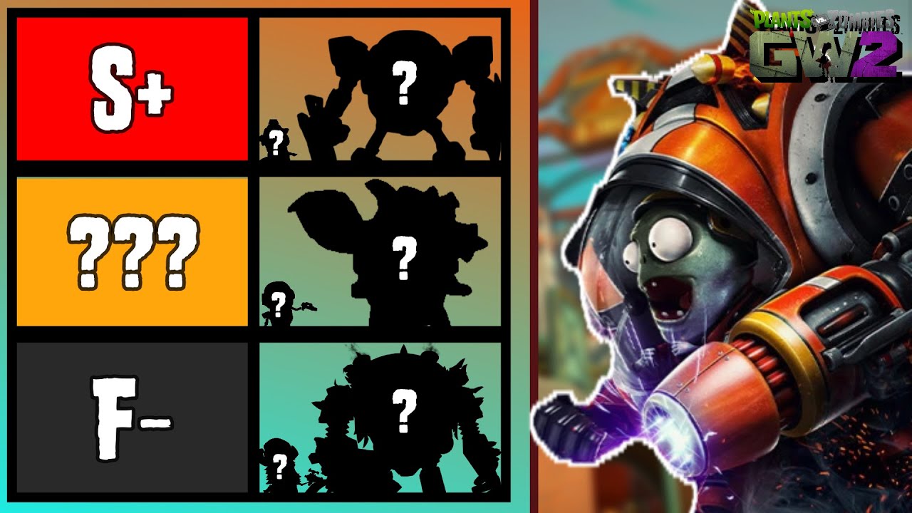Ranking EVERY IMP & Z-MECH from Garden Warfare 2 (& Their Design!)