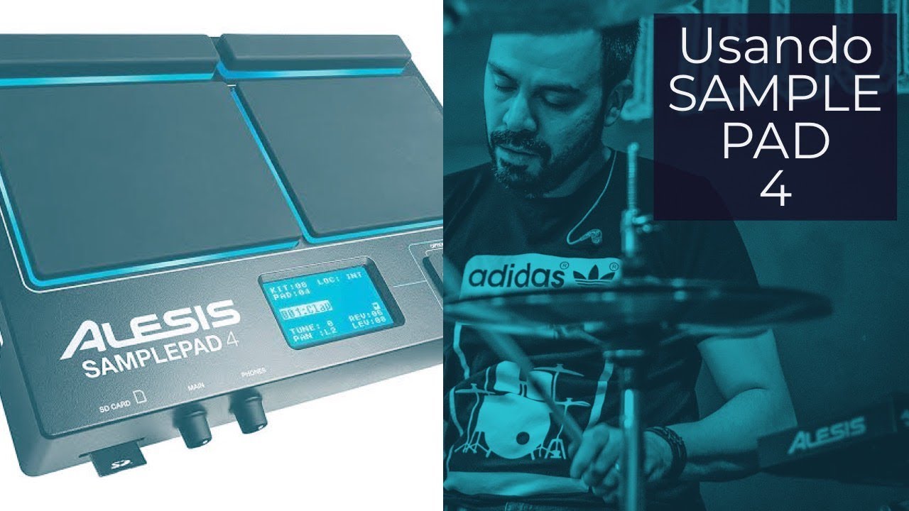 Sample Pad 4 🎛 - Alesis (🎧 Use Fone de Ouvido)