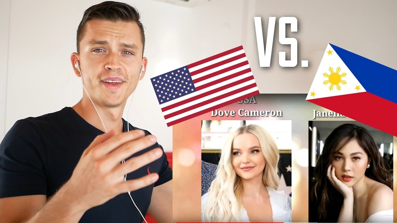 PHILIPPINES vs. UNITED STATES Face OFF - Where are Women most Beautiful?