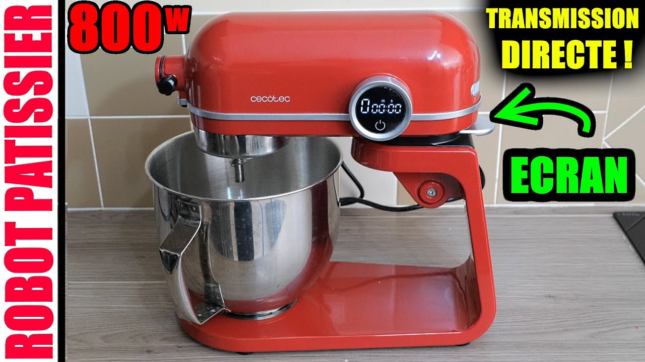 Профессиональный миксер CECOTEC Twist&Fusion 4500 4000 Luxury AS KITCHENAID LIDL SILVERCREST 800w