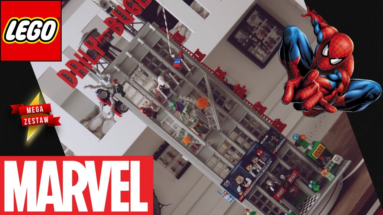 Lego Marvel Spider-man 76178 Daily Bugle 4k