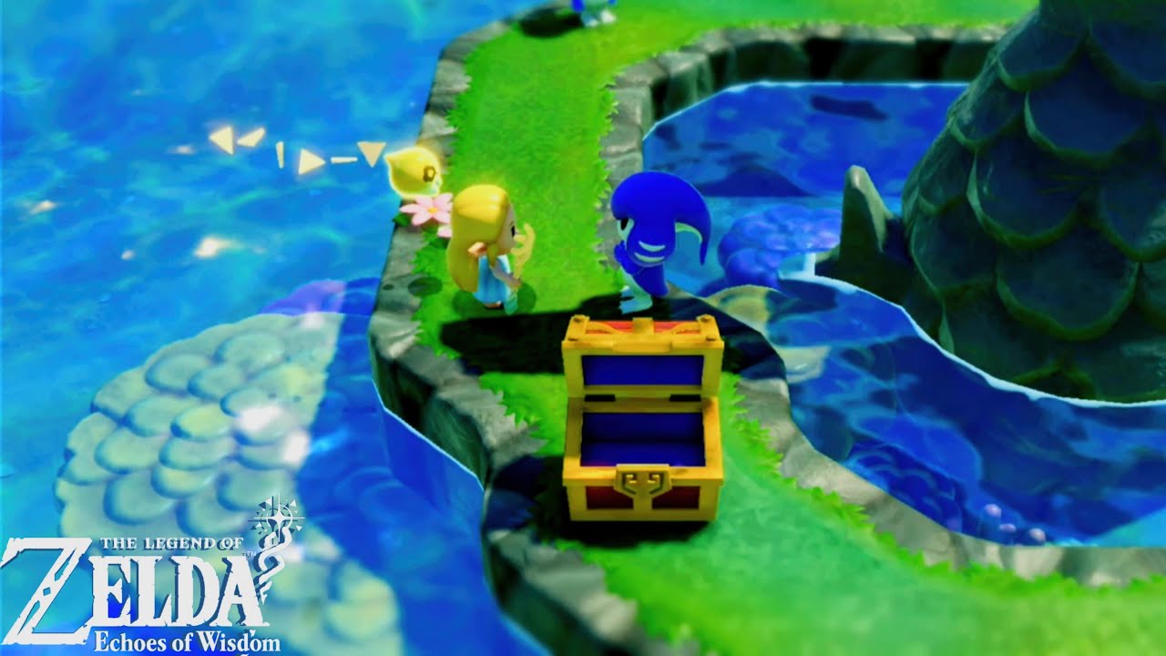 Legend of Zelda Echoes of Wisdom: Bring Treasure Chest! - Side Quest Precious Treasure