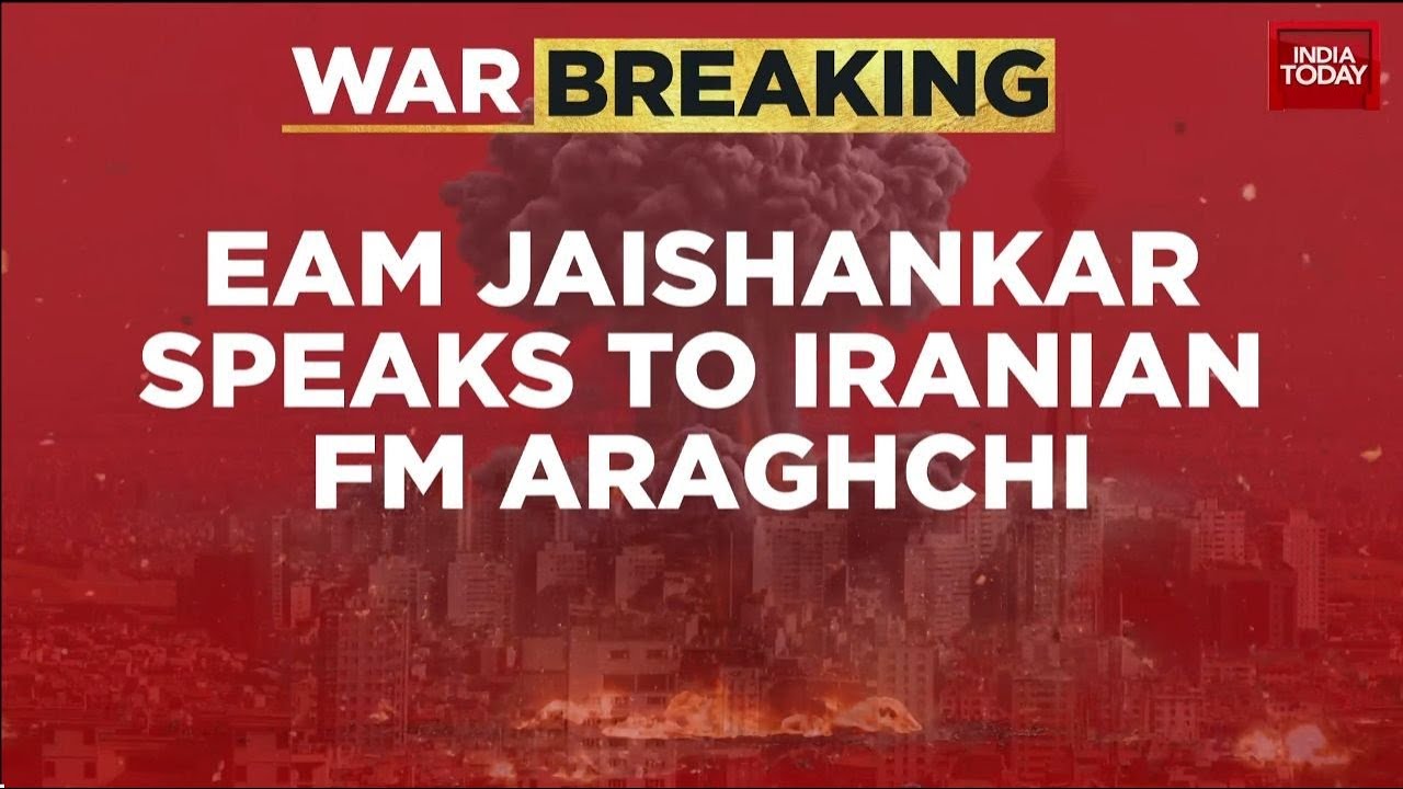 Breaking: EAM Jaishankar Holds Second Conversation With Iranian FM After Israel Strikes On Iran
