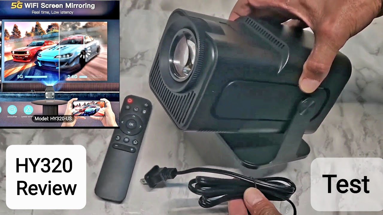 HY320 Projector Full Review & Test | Watch THIS Before You Buy!