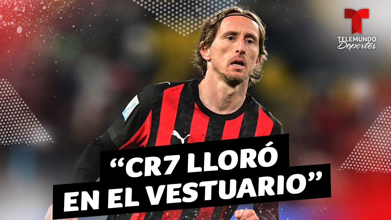 Luka Modric recuerda el d&iacute;a que Mourinho hizo llorar a Cristiano Ronaldo&nbsp;| Telemundo Deportes