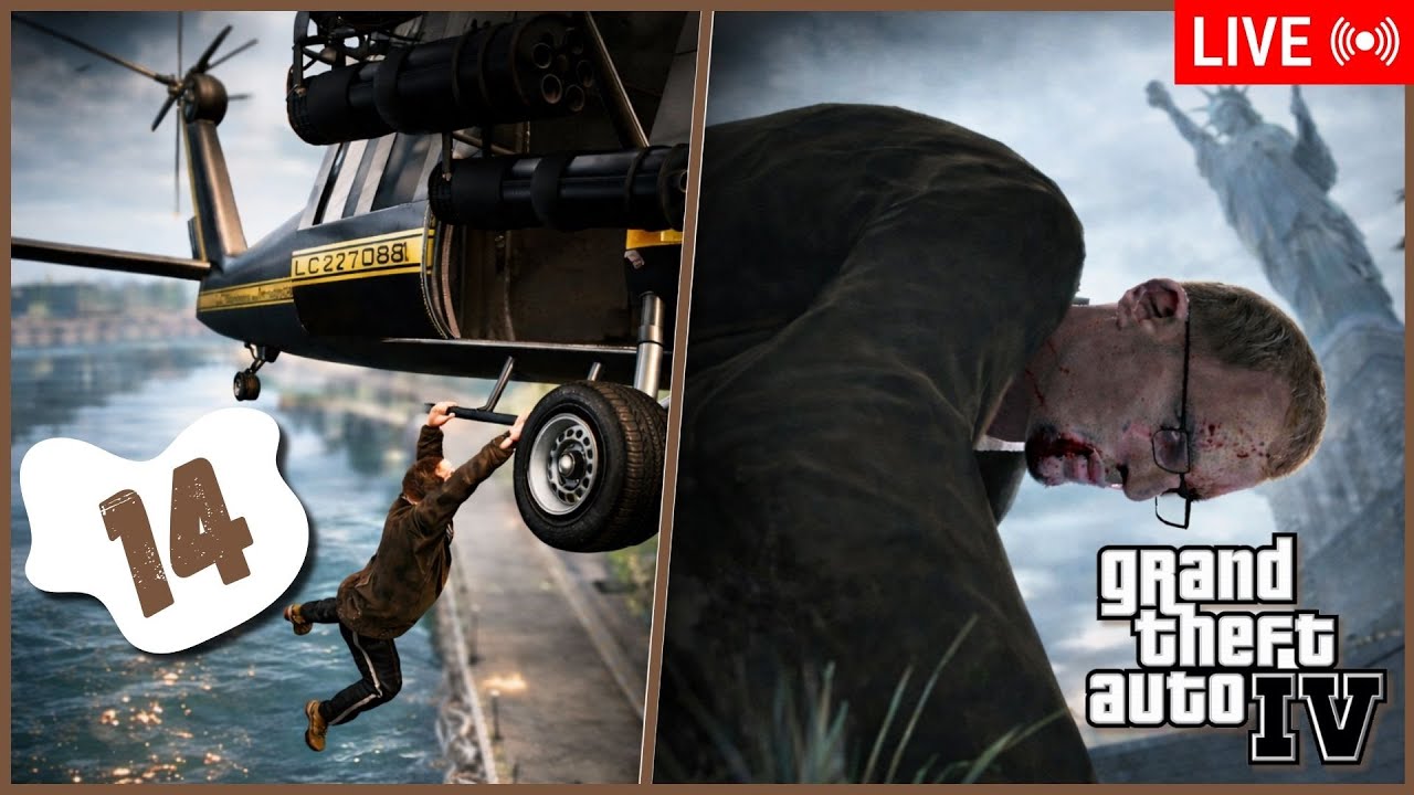 🔴 GTA 4 Story Mode LIVE | Episode 14 – Killing Dimitri | Revenge Ending | PranjalXP