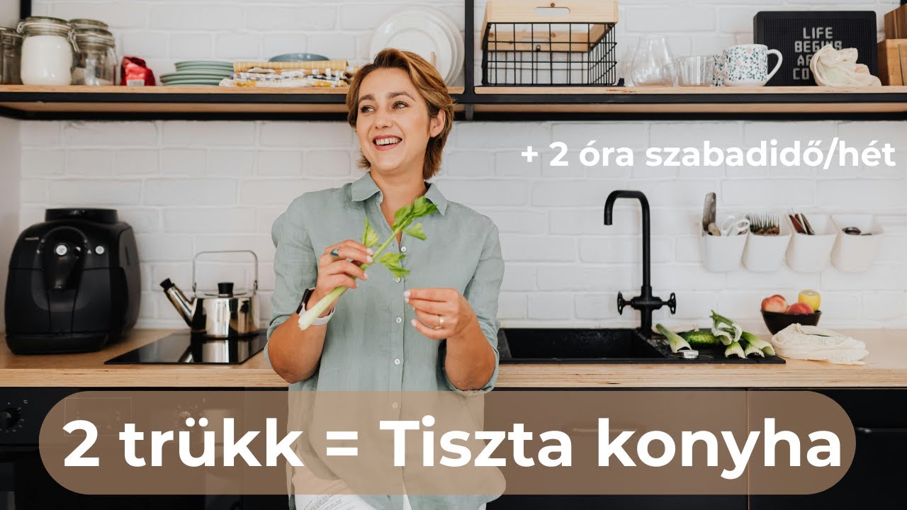 🌿Tiszta konyha mindennap - így lesz több időm magamra