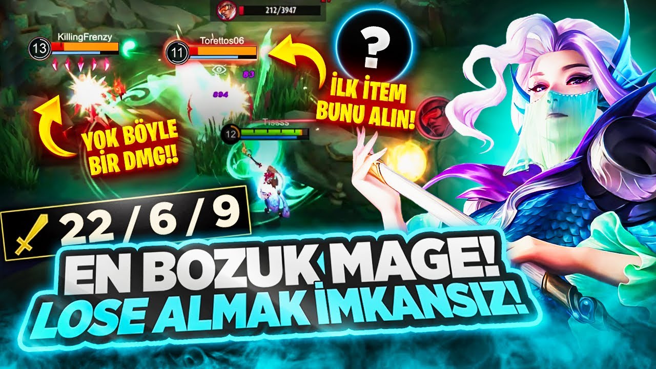LUO Yİ BU İTEMLERLE OYUNUN EN BOZUK BÜYÜCÜSÜ! BEN BÖYLE BİR DMG GÖRMEDİM! @KittyWR