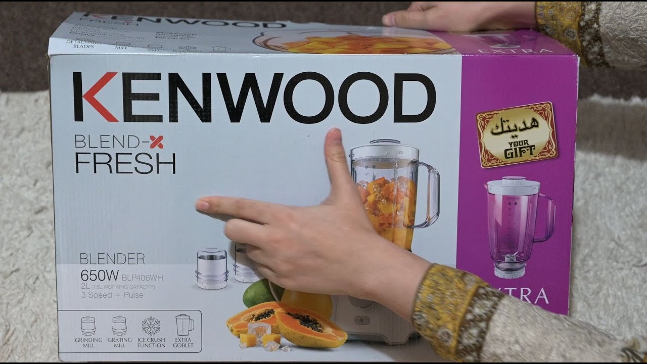 Unboxing and Demo of Kenwood Blend-x Fresh (BLP40)