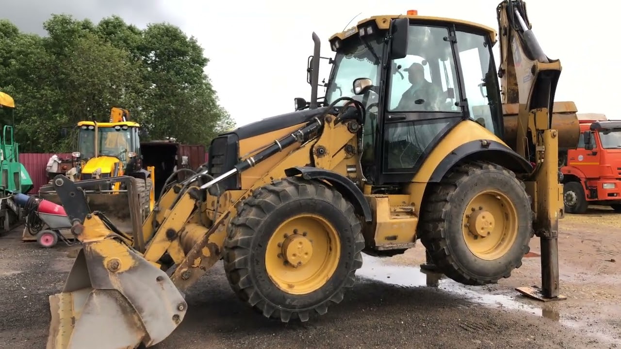 Экскаватор-погрузчик Caterpillar 434E 2012 года