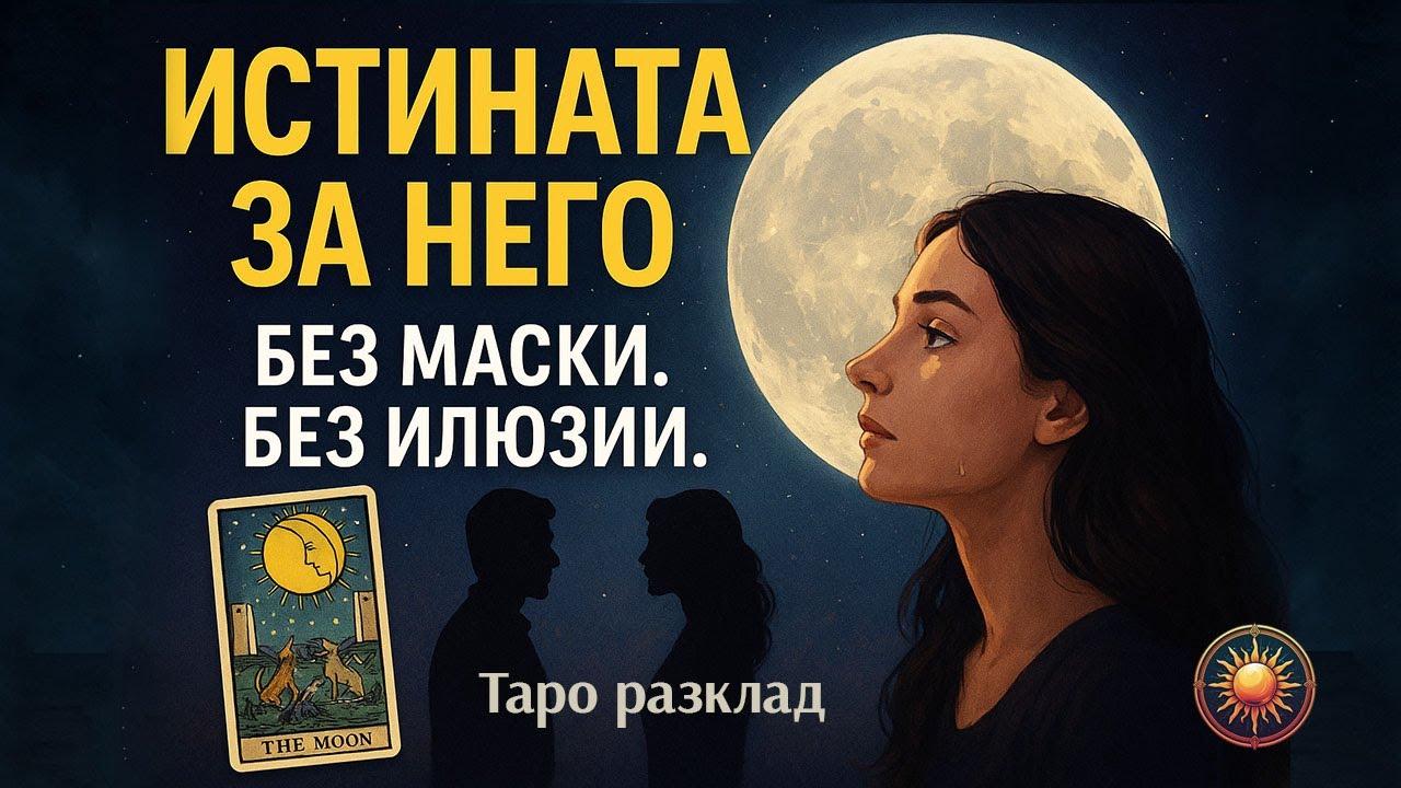 🌕ИСТИНАТА за НЕГОВИТЕ ЧУВСТВА към теб- без МАСКИ,без ИЛЮЗИИ!