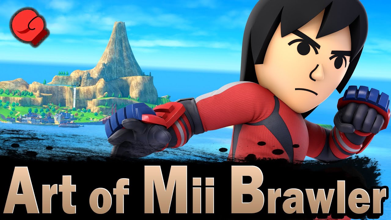Smash Ultimate: Art of Mii Brawler