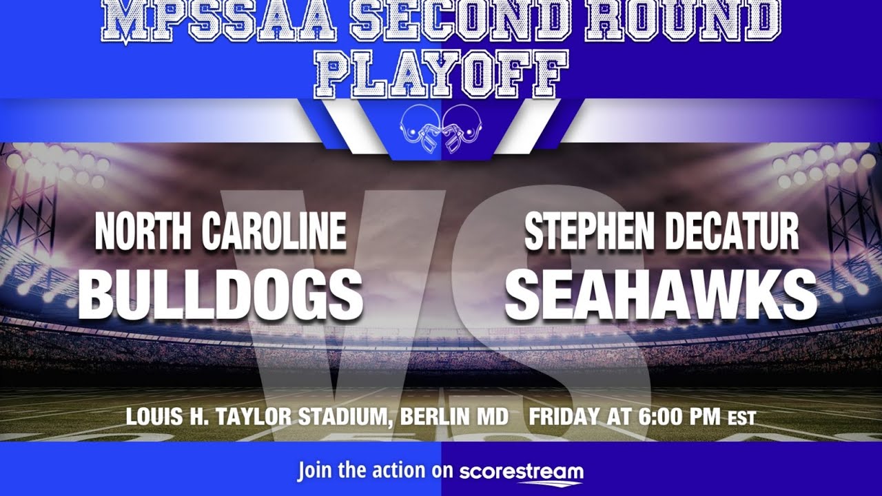 SDHS Varsity Football vs North Caroline