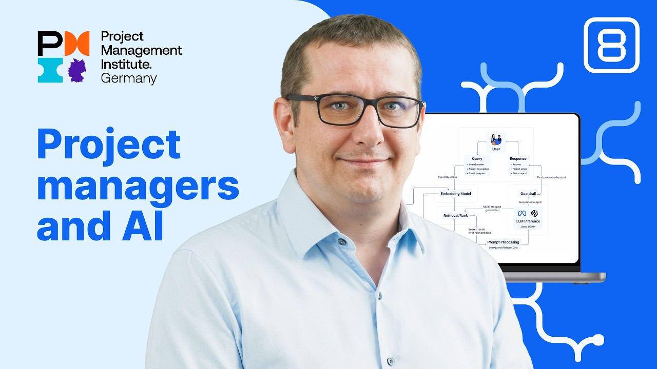 AI, automations in n8n for PM: Session by Slávek Lizner at PMI Germany Chapter e.V., Munich