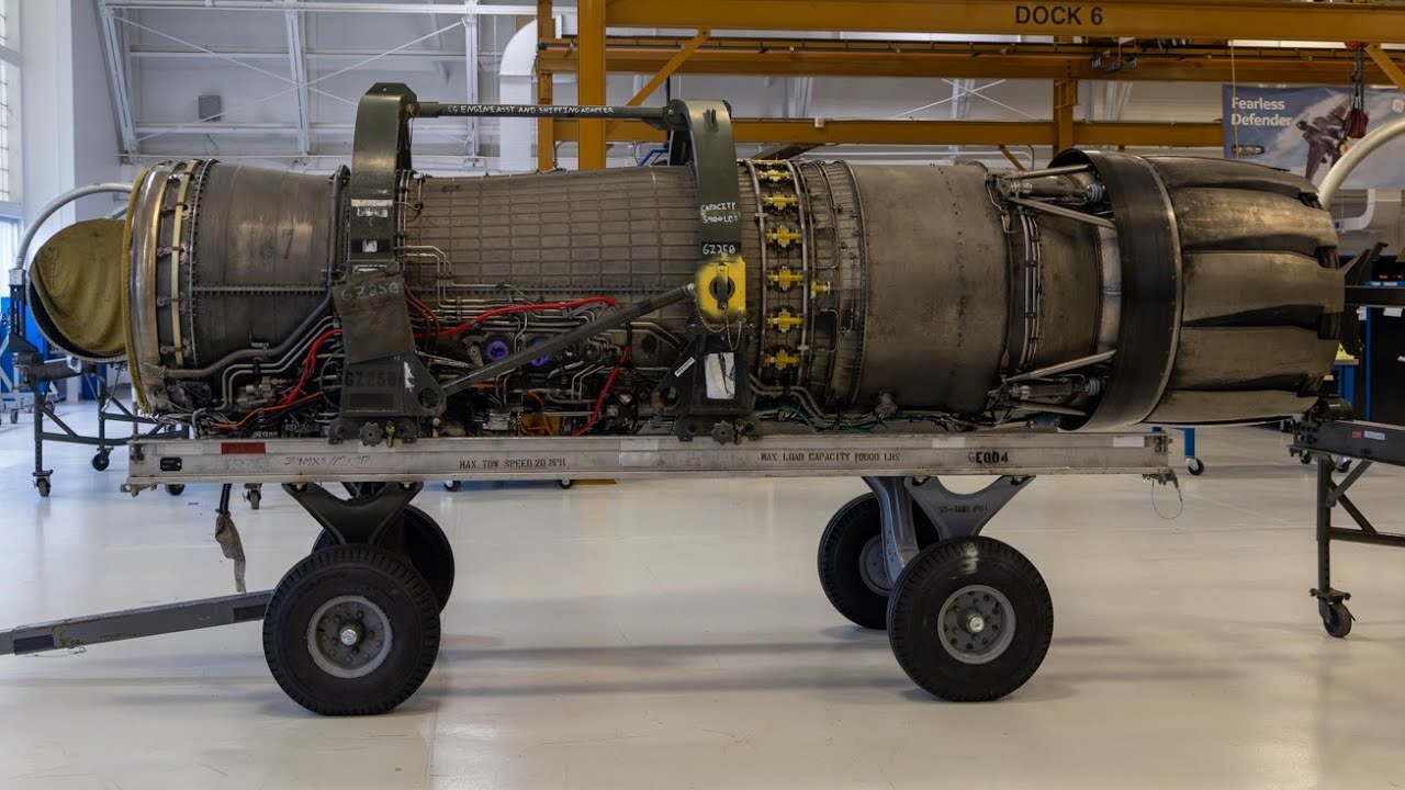 GE F-110 Engine Run Up (F-16)