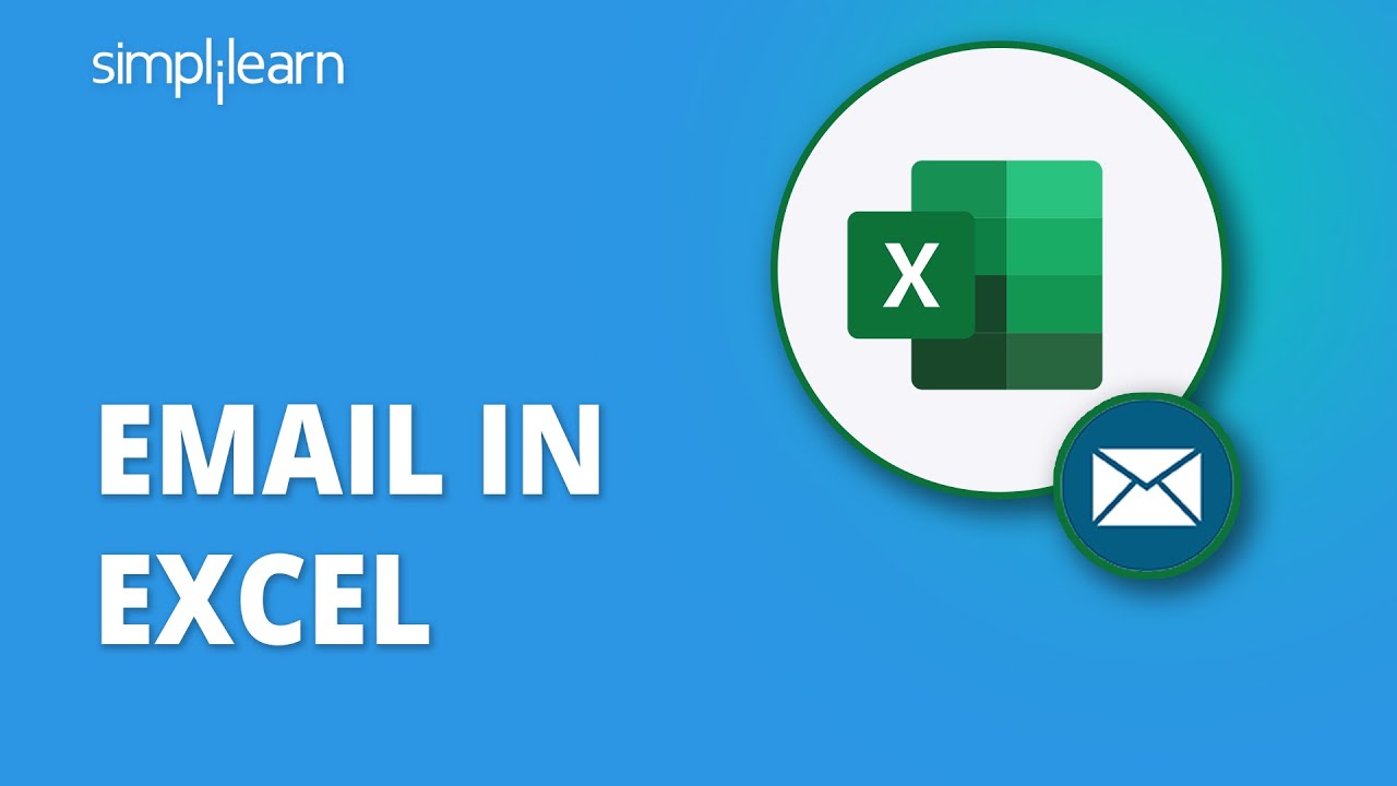 Email In Excel | How To Send Email From Excel | How To Use Power Automate In Excel | Simplilearn