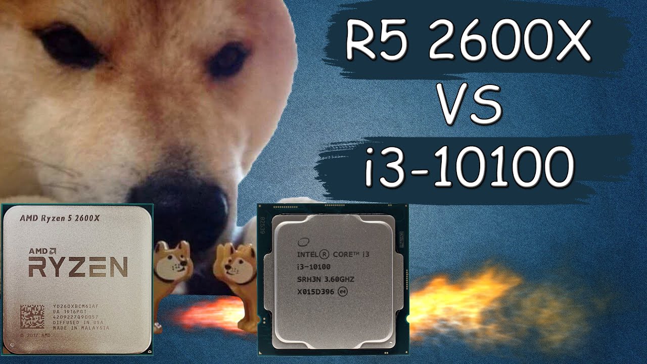 ИСТОРИЯ АНОНИМНОГО АМДШНИКА || r5 2600x vs i3 10100