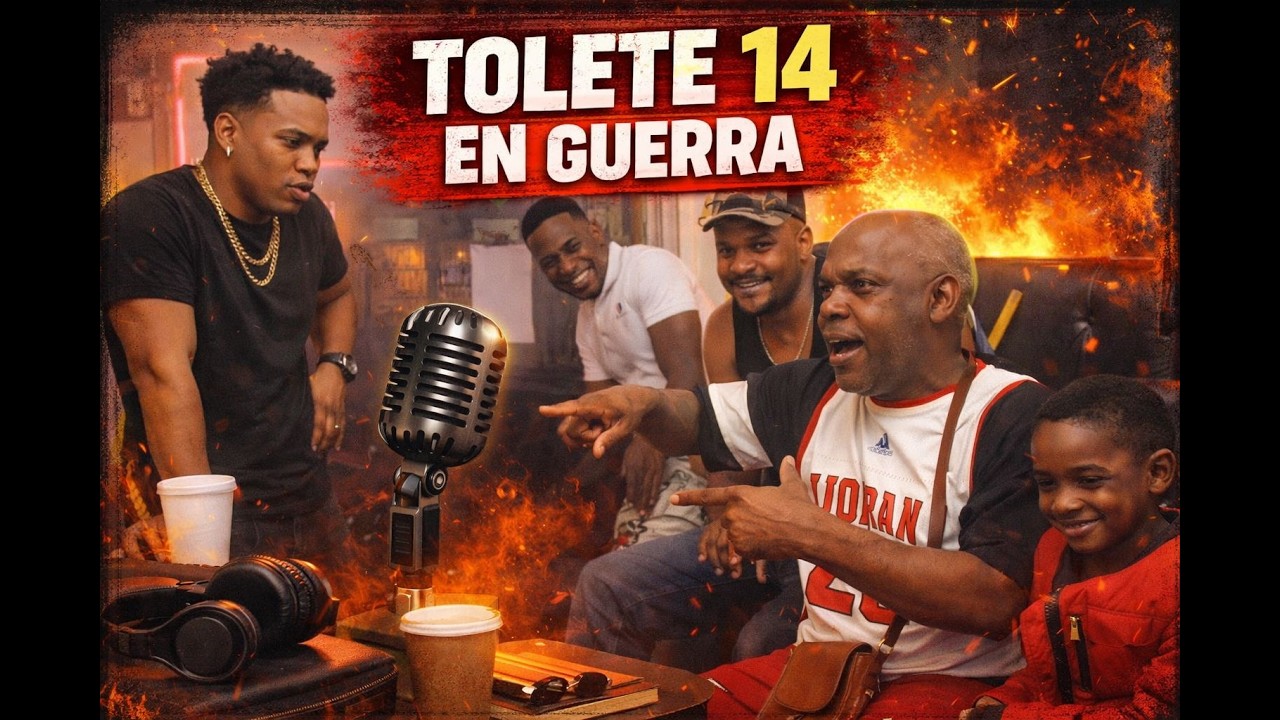 TOLETE 14 EN GUERRA CON KDO, EL SHICK,  Y ATREVIO TV SHOW
