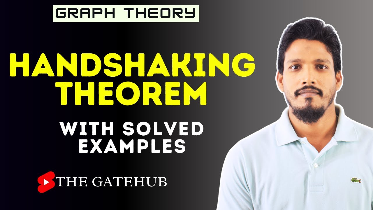Handshaking Theorem in Graph Theory  | Sum of Degrees of Vertices Theorem | GATECSE |