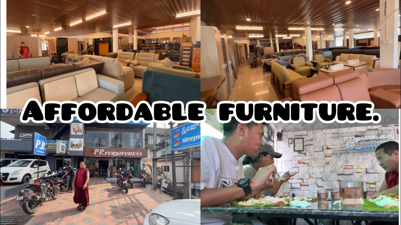 GONIKOPPAL AFFORDABLE FURNITURE SHOP || BYLAKUPPE #TIBETAN VLOG#FURNITURE#CHEAP