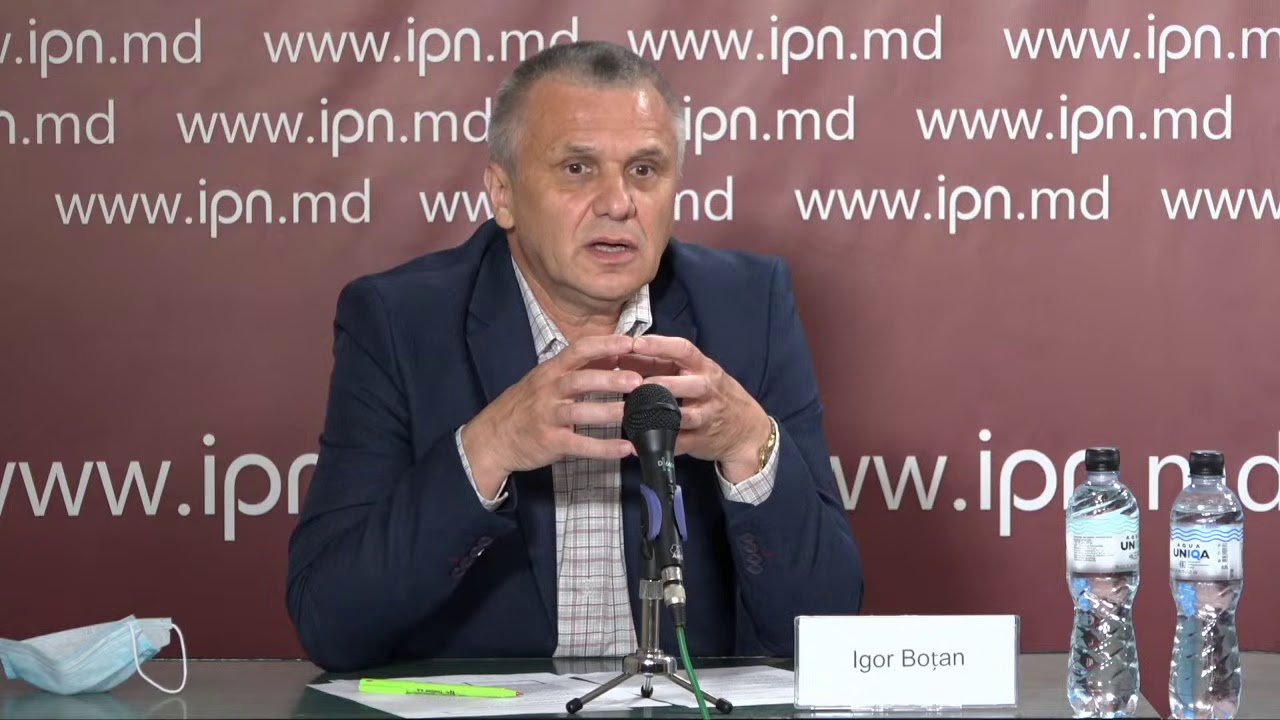 Igor Boțan, expertul permanent al proiectului. Secvență