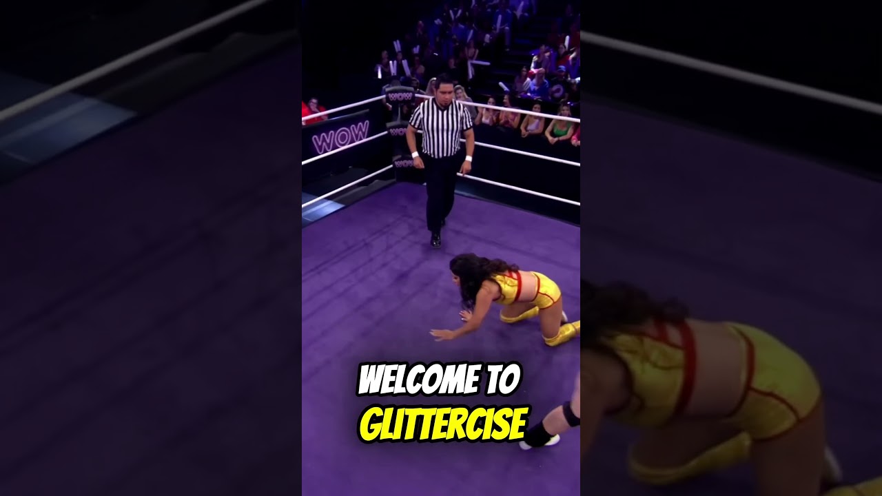 Sugar just got caught under Gloria Glitter&rsquo;s relentless stair stepper! | On Thin Ice #highlights