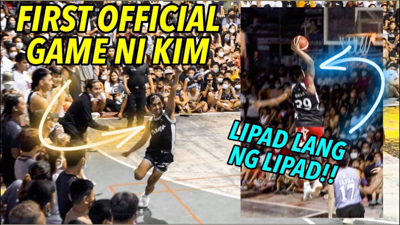 FIRST OFFICIAL GAME NI KIM - ANG LUPET!! LIPAD NG LIPAD SI POY!! | S.2. vlog 490
