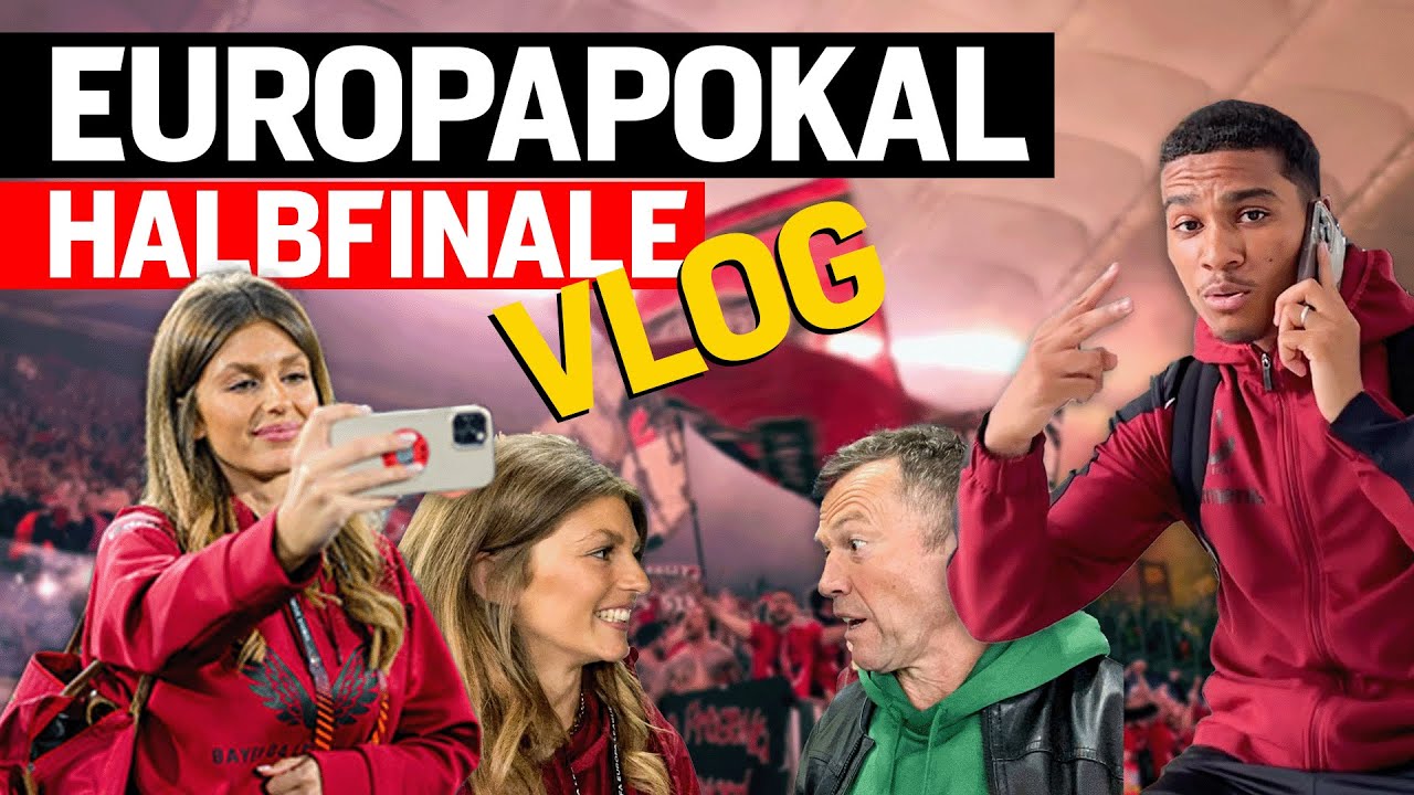 Vlog zu AS Rom vs. Bayer 04 | Europapokal Halbfinale | Hinspiel