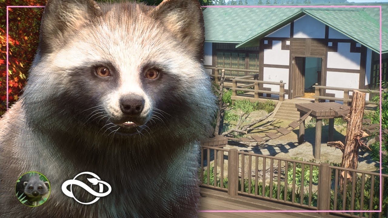 Building a RACCOON DOG Enclosure in Oakwood Zoo! | Planet Zoo