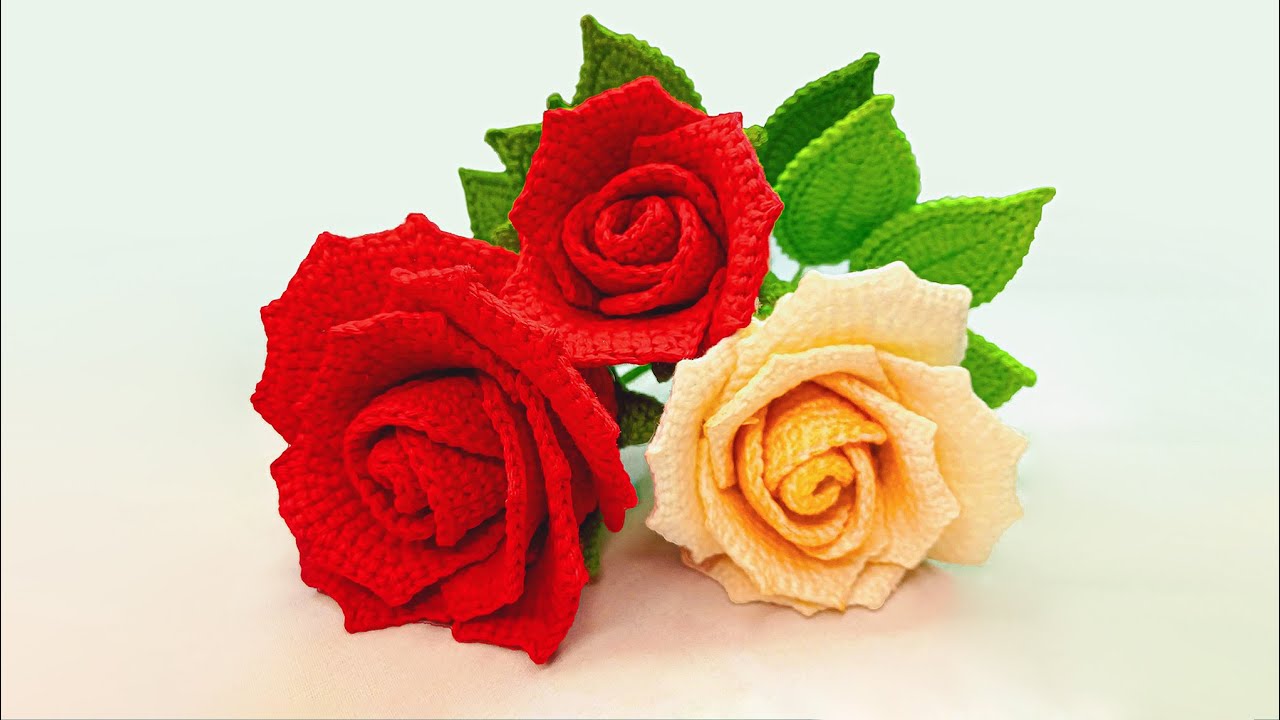 🌹 ROSAS A CROCHET🌹 - Paso a paso |Parte 1