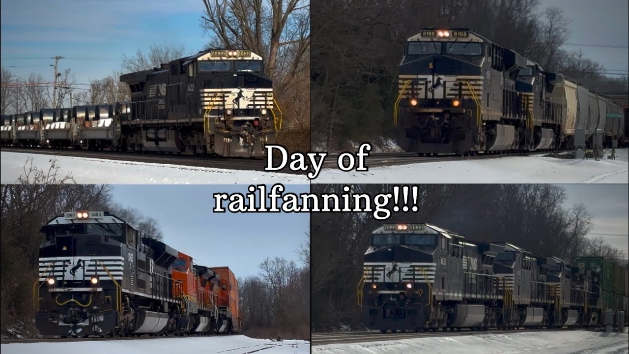 Day of railfanning!!!