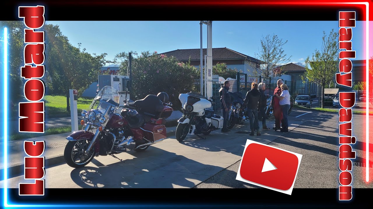 Harley Davidson. Vallée de la Roanne. Luc Motard