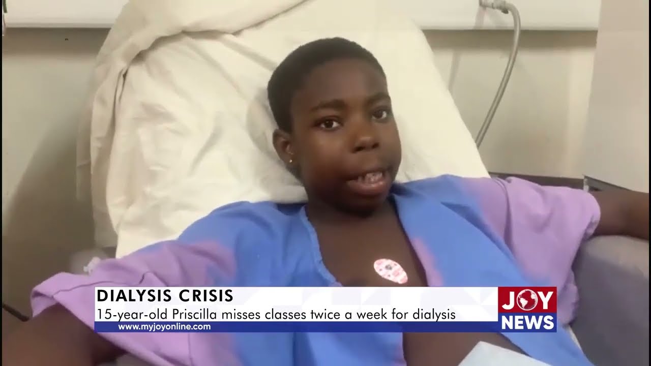 Dialysis crisis: 15-year-old Priscilla misses classes twice a week for dialysis.#KidneyHealthMatters