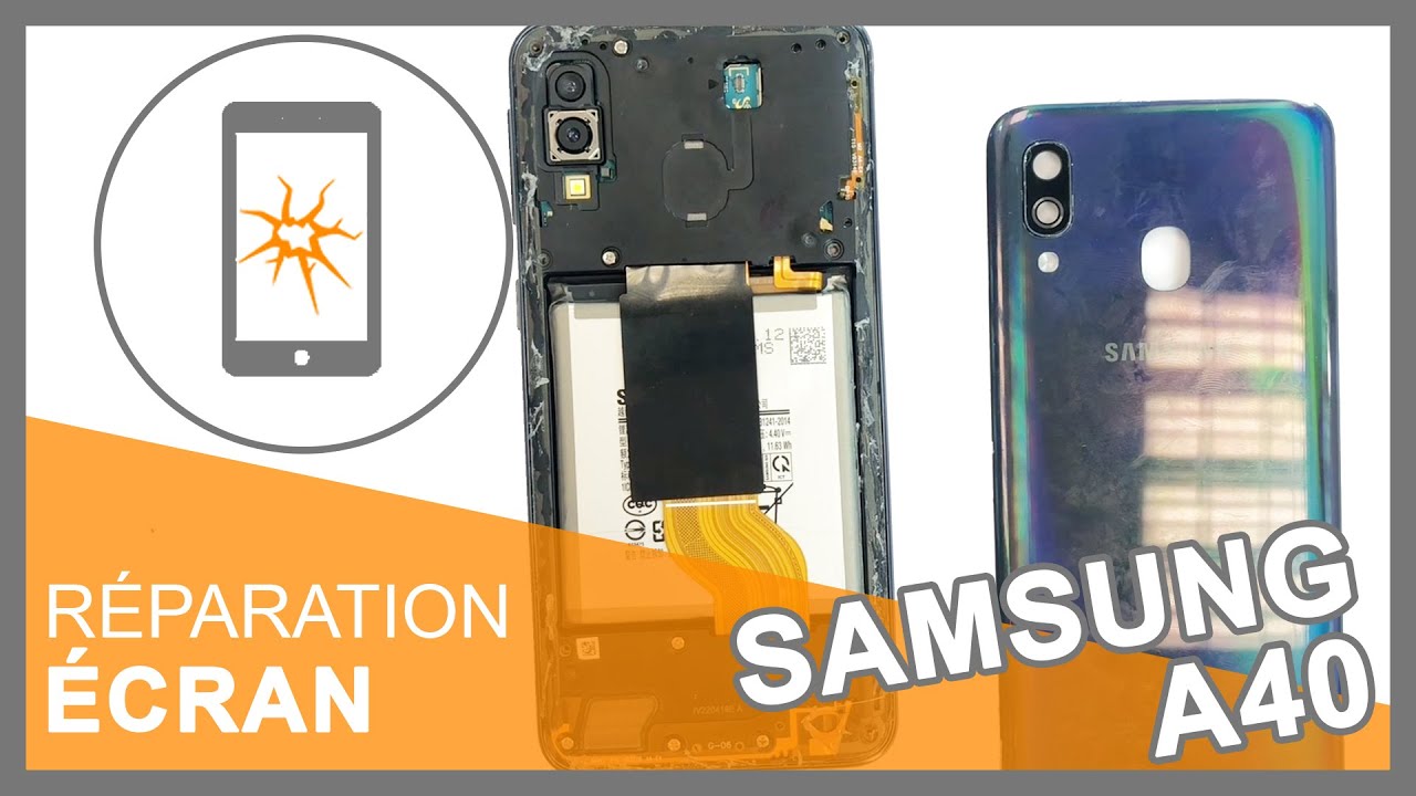 Réparation Écran Samsung Galaxy A40