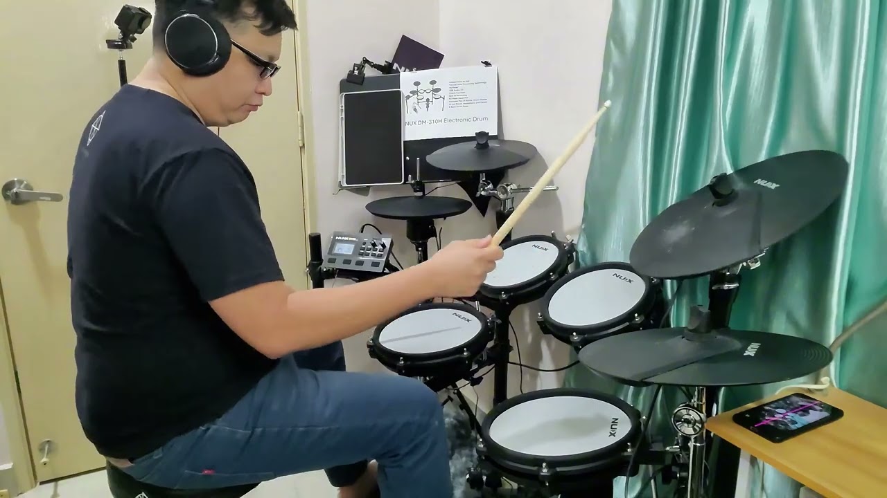 Nux DM-310H Electronic Drum with Custom Kit