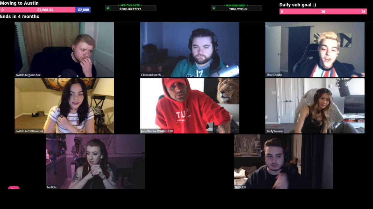 Jon Zherka on GoneDoc Stream [ part 4 ]