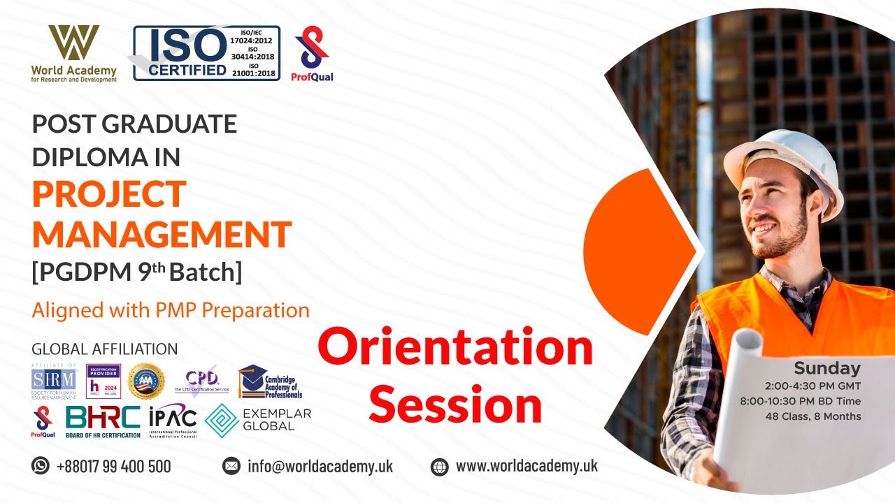 Post Graduate Diploma in Project Management [PGDPM]