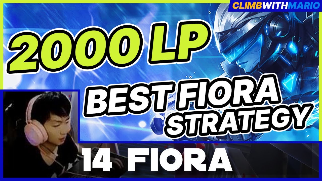 2000 LP CHINESE FIORA STRATEGY WILL MAKE YOU CLIMB