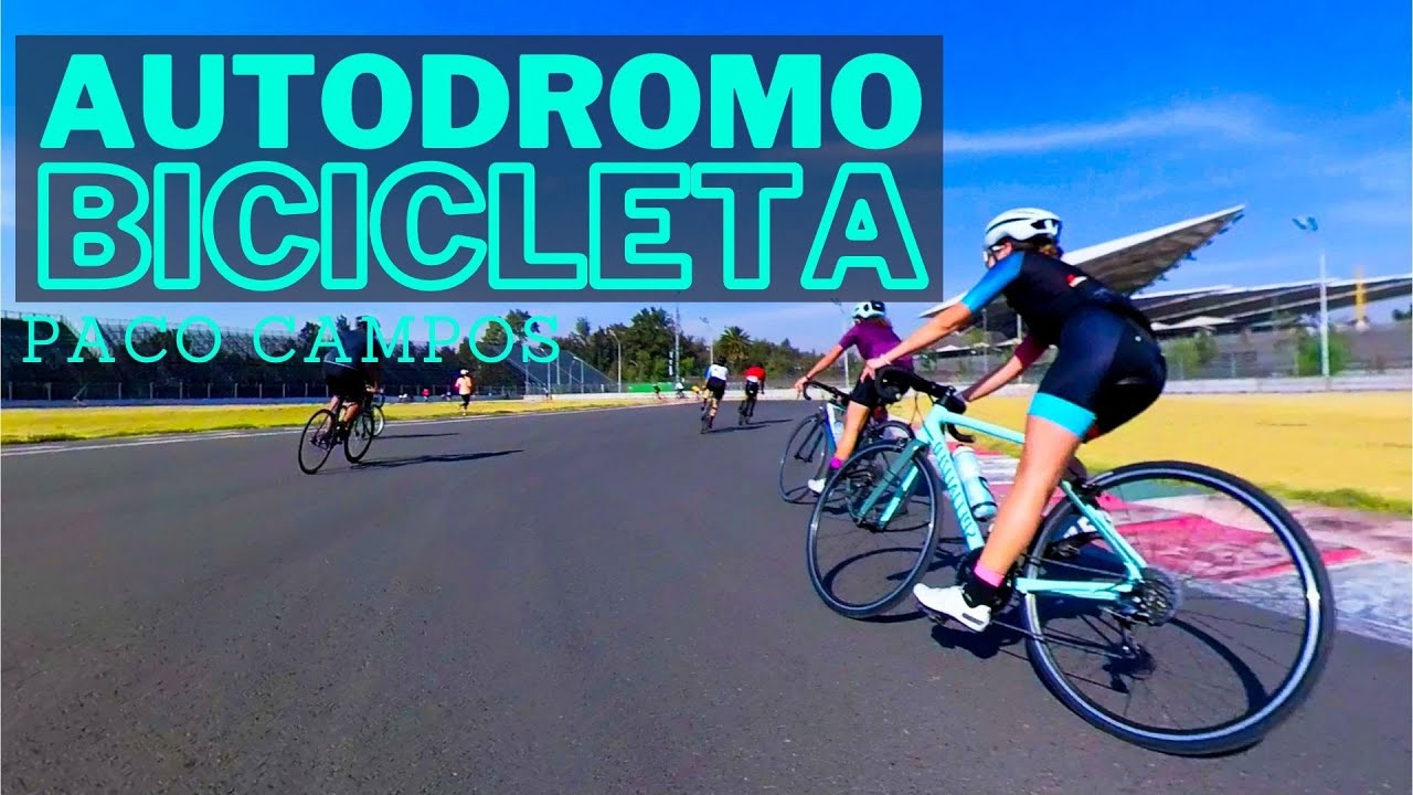 CICLISMO AUTODROMO HERMANOS RODRIGUEZ | ¿DÓNDE RODAR EN BICI EN CDMX?|ENTRENANDO FIXIED GEAR MEXICO