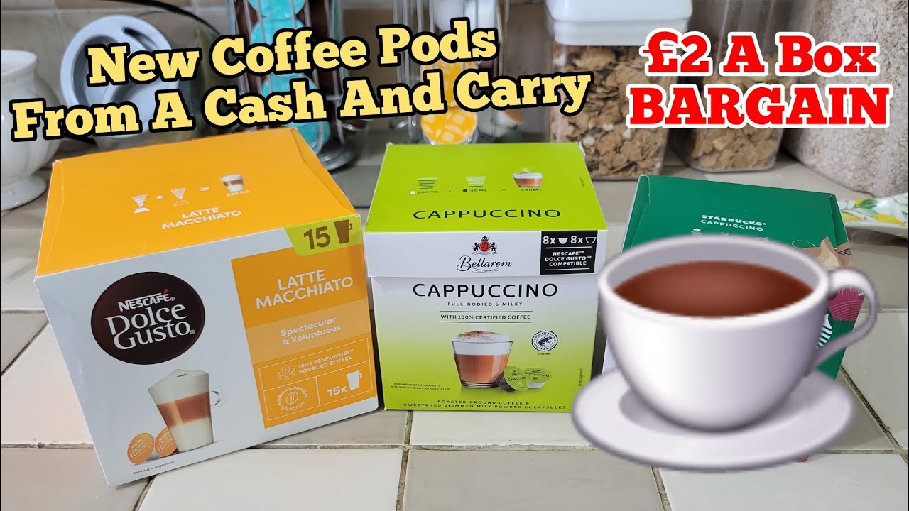 Finding Compatable Coffee Pods #starbucks #dolcegusto #coffee 