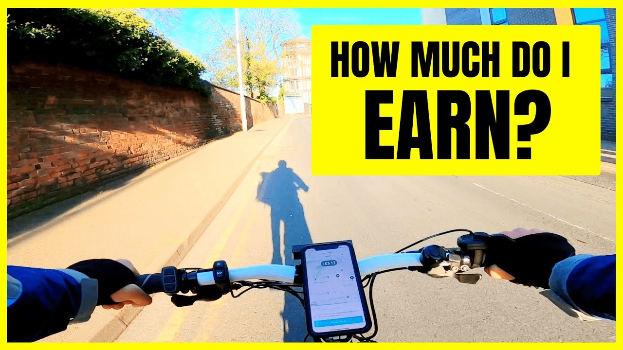 How much MONEY can you make CYCLING for Deliveroo in the UK?
