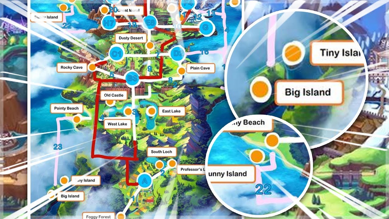 NEW RUMOR & THEORY for Pokemon Sword and Pokemon Shield! Map Theory & Much More!