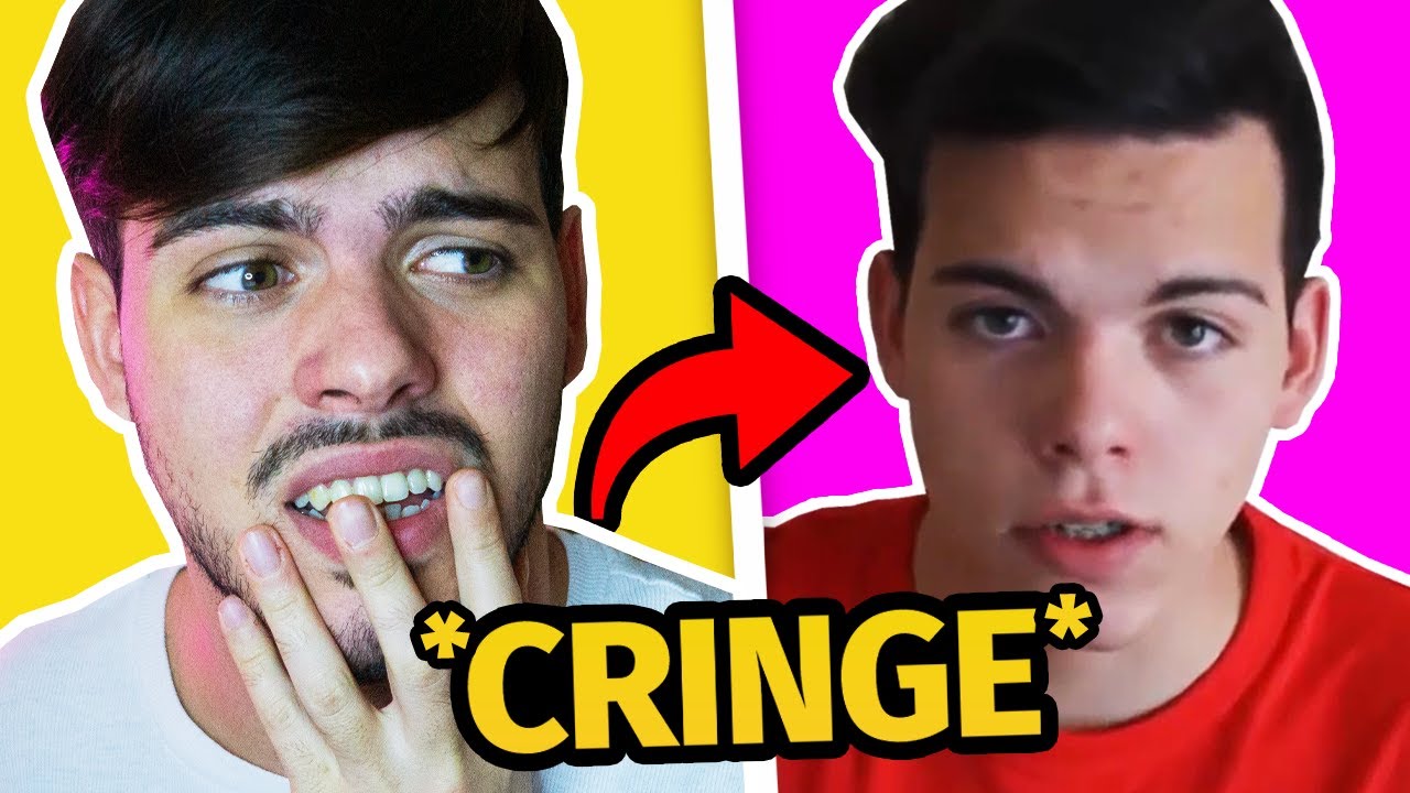 REAZIONE ai miei VECCHI VIDEO *Cringe*