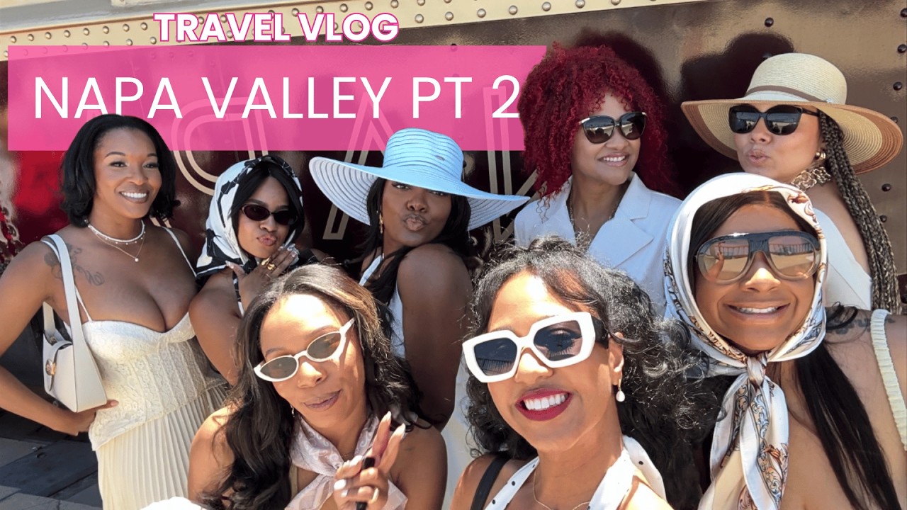 Napa Valley VLOG pt 2 | Wine Train, Castle, Exploring Downtown + More