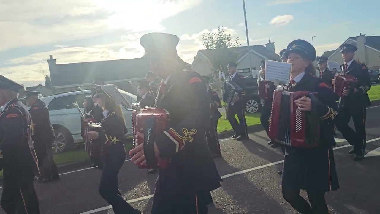 Ballymageough Accordian Band @ South West Down Bands Association Kilkeel 21st Sept 2025