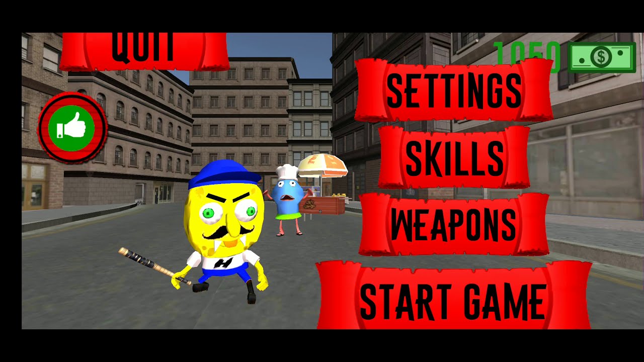 Sponge Simulator City Survival | Level 1 | Gameplay