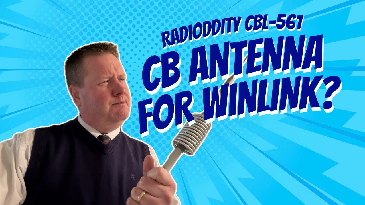 Используете CB-антенну для Winlink на 12 м? Многодиапазонная антенна Radioddity CBL-561 и магнитн...